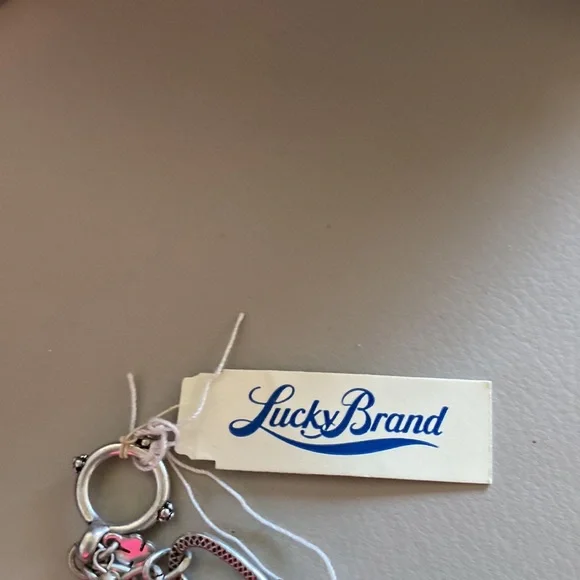 Lucky Brand double chain charm bracelet - Picture 6 of 7